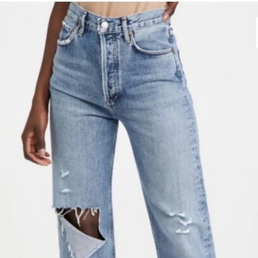 Agolde 90's Pinch High Rise Straight Leg Jeans Women's Size 23